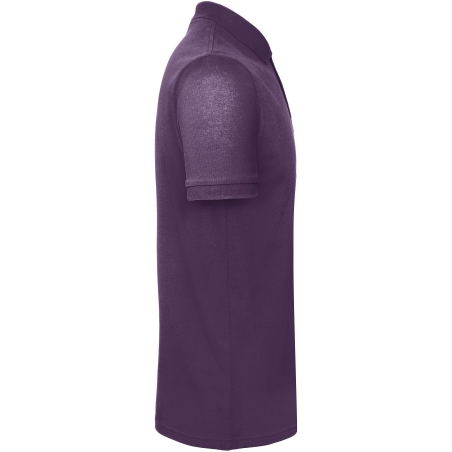 Polo bio homme Violet Radiant Purple B&C Inspire 170 g/m² – vue 3