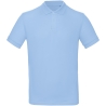 Polo bio homme B&C Inspire Ciel – 170 g/m² coton biologique