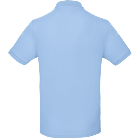 Polo bio homme B&C Inspire Ciel – 170 g/m² coton biologique – vue 2