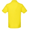 Polo bio homme B&C Jaune Solar Yellow – Gamme Inspire – vue 2