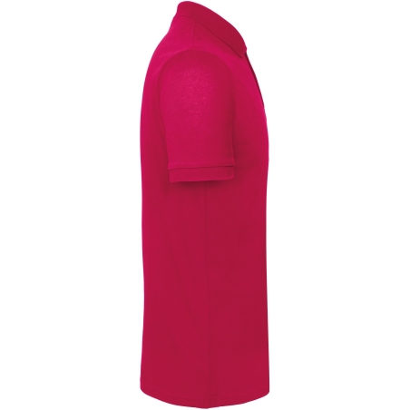 Polo bio homme B&C Sorbet – Collection Inspire Rose – vue 3