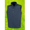 Bodywarmer Softshell Homme Recyclé Marine – Result