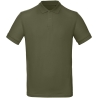 Polo bio homme B&C Urban Khaki – Coton biologique 170 g/m²