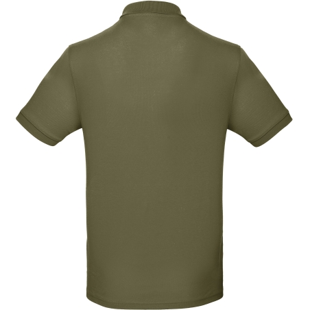 Polo bio homme B&C Urban Khaki – Coton biologique 170 g/m² – vue 2