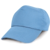 Casquette coton 5 panneaux Result Ciel – personnalisable – vue 2