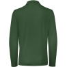 Polo homme manches longues B&C ID.001 Vert Bottle Green – vue 2