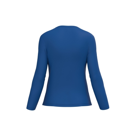 T-shirt col rond manches longues femme Bleu Royal Blue Kariban – vue 2