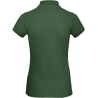 Polo bio femme Vert Bottle Green B&C – Coupe Slim 170 g/m² – vue 2