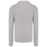 Pull col rond Gris Melange Kariban – 290 g/m² – vue 2