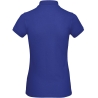 Polo bio femme coupe slim Cobalt Blue B&C – 170 g/m² – vue 2