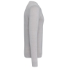 Pull col rond Gris Melange Kariban – 290 g/m² – vue 3