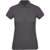 Polo bio femme coupe slim gris B&C – Inspire
