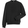 Sweat-shirt col rond Authentic Russell Noir 280 g/m²