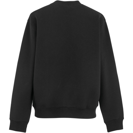 Sweat-shirt col rond Authentic Russell Noir 280 g/m² – vue 2