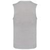 Pull col V sans manches Gris Chiné Kariban – Gilet Professionnel – vue 2