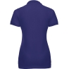 Polo Stretch Femme Bleu Royal Russell – Coupe Slim 210 g/m² – vue 2
