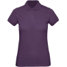 Polo Bio Femme Coupe Slim Violet Radiant Purple B&C