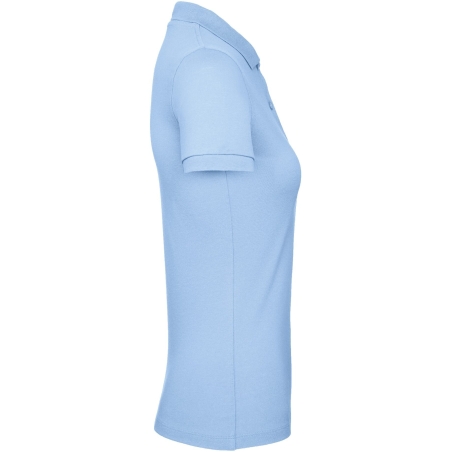 Polo bio femme coupe slim ciel B&C Inspire 170 g/m² – vue 3