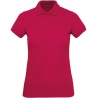 Polo bio femme coupe slim Rose Sorbet B&C Inspire