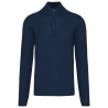 Pull 1/4 zip homme Marine Kariban – 290 g/m²