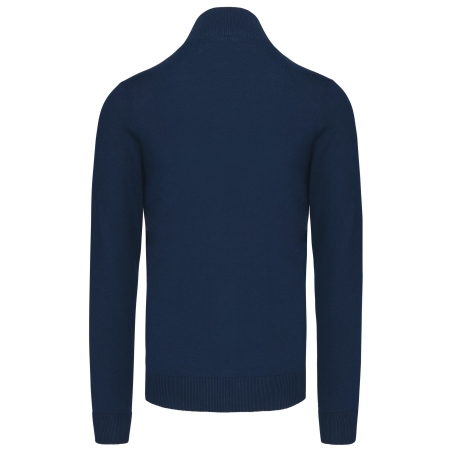 Pull 1/4 zip homme Marine Kariban – 290 g/m² – vue 2