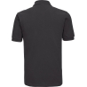 Polo homme Classic Noir Russell – Coton piqué 200 g/m² – vue 2