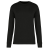Sweat-shirt écoresponsable col rond unisexe Noir Kariban