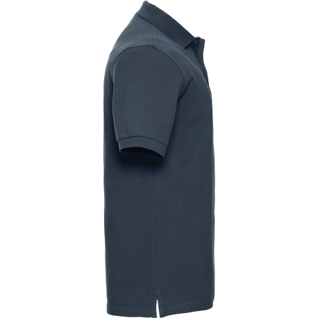 Polo homme Classic Marine 200 g/m² Russell – Coton piqué – vue 3