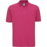 Polo homme Classic Fuchsia Russell – Coton piqué 200 g/m²