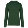 Sweat-shirt écoresponsable col rond Vert Forest Green Kariban – vue 2