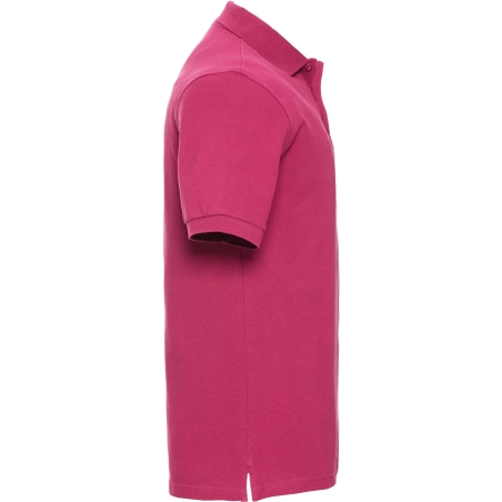 Polo homme Classic Fuchsia Russell – Coton piqué 200 g/m² – vue 3