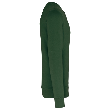Sweat-shirt écoresponsable col rond Vert Forest Green Kariban – vue 3