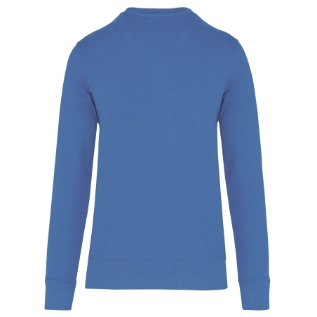 Sweat-shirt écoresponsable col rond Bleu Light Royal Blue Kariban – vue 2