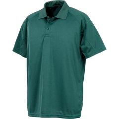 Polo performance Aircool Vert Spiro – Coupe Confort