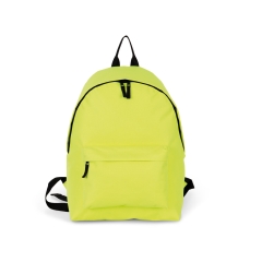 Sac à dos classique jaune fluo Kimood – personnalisé