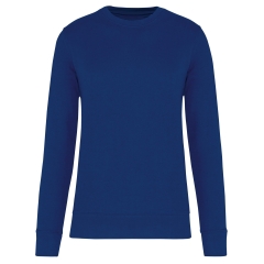 Sweat-shirt écoresponsable col rond Bleu True Indigo Kariban
