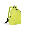 Sac à dos classique jaune fluo Kimood – personnalisé – vue 2