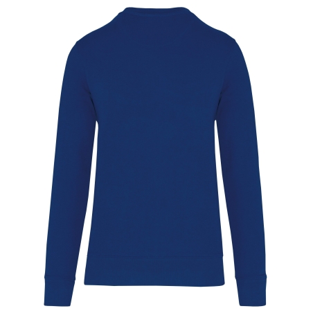 Sweat-shirt écoresponsable col rond Bleu True Indigo Kariban – vue 2