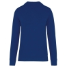 Sweat-shirt écoresponsable col rond Bleu True Indigo Kariban – vue 2