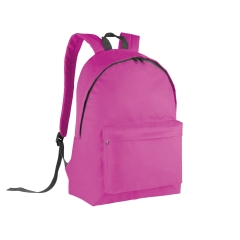 Sac à dos classique Fuchsia / Dark Grey Kimood – Personnalisable