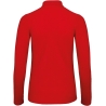 Polo Femme Manches Longues B&C ID.001 Rouge – 180 g/m² – vue 2