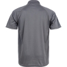 Polo performance Aircool Gris Spiro – Stretch respirant – vue 2