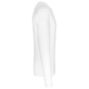 Sweat-shirt écoresponsable col rond unisexe Blanc Kariban – vue 3