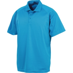 Polo Performance Aircool Bleu Ocean Spiro – Respirant & Stretch
