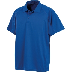 Polo performance Aircool Bleu Royal Spiro – Respirant & Stretch