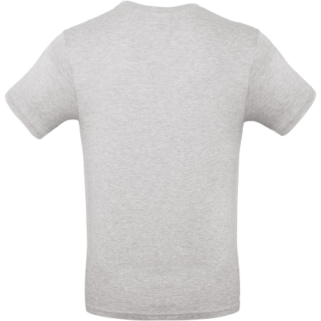 T-shirt homme col rond Gris (Ash) B&C E150 – vue 2