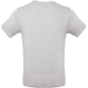 T-shirt homme col rond Gris (Ash) B&C E150 – vue 2