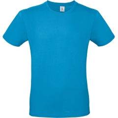 T-shirt homme col rond Bleu Atoll 145 g/m² B&C E150