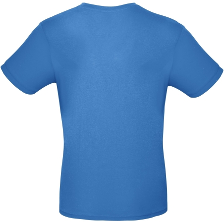 T-shirt homme coupe classique Bleu Azure E150 B&C – vue 2
