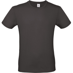 T-shirt homme col rond Noir 145 g/m² B&C E150